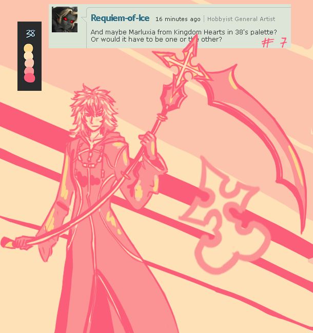 (7) Color Palette #38-- Marluxia