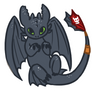 Toothless Sticker