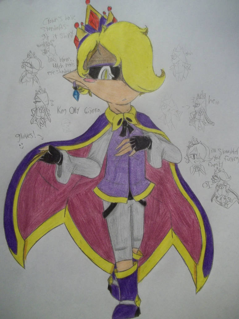 King Olly Gijinka by StarStruckShadow on DeviantArt