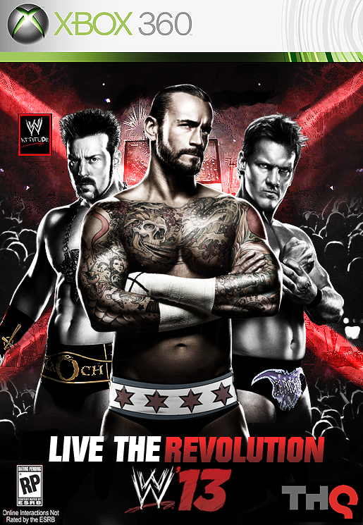 WWE 13 Cover Updated