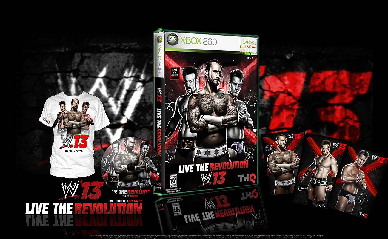 WWE 13 Special Edition Cover