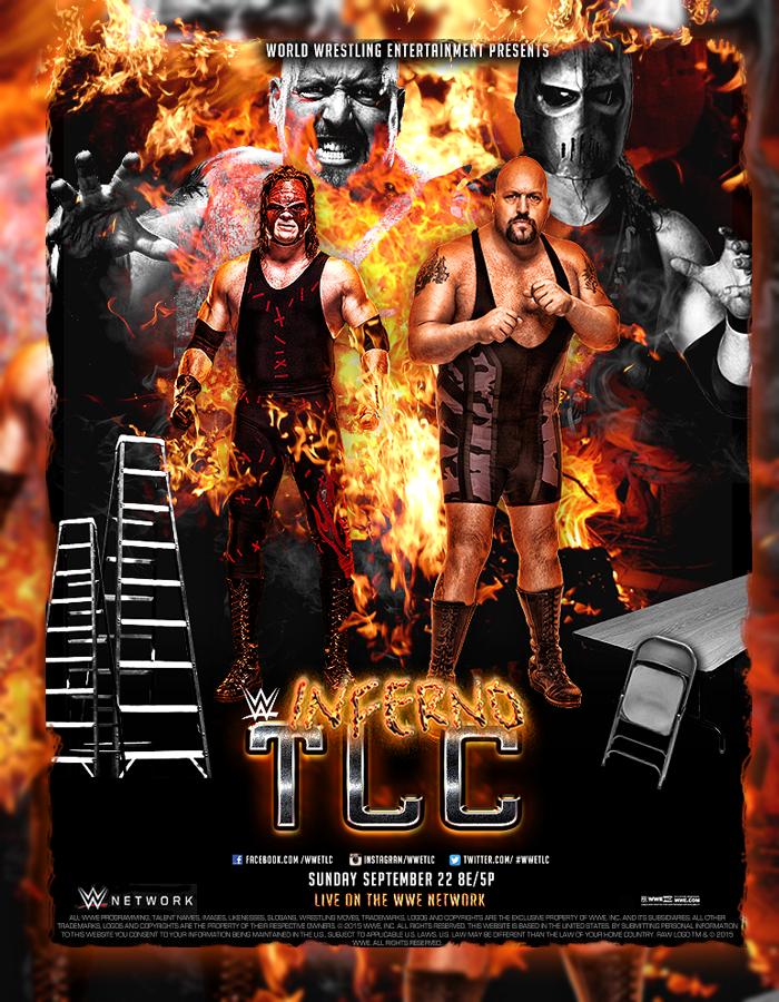 WWE TLC Kane Vs Big Show PPV Poster V2