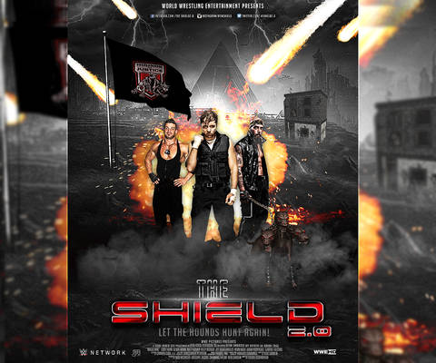 WWE The Shield 2.0 Poster V2