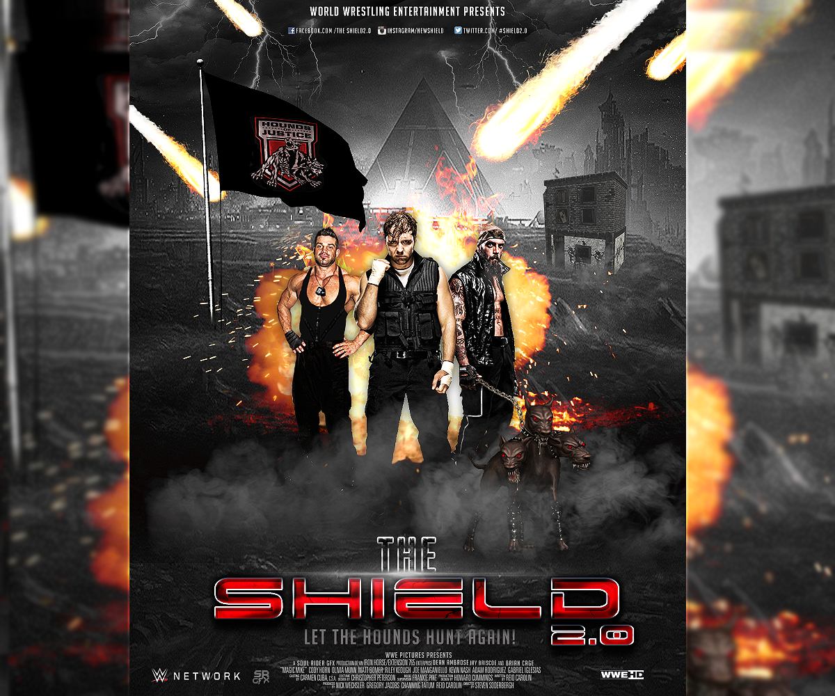 WWE The Shield 2.0 Poster V2