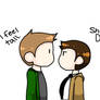 supernatural, destiel fanart