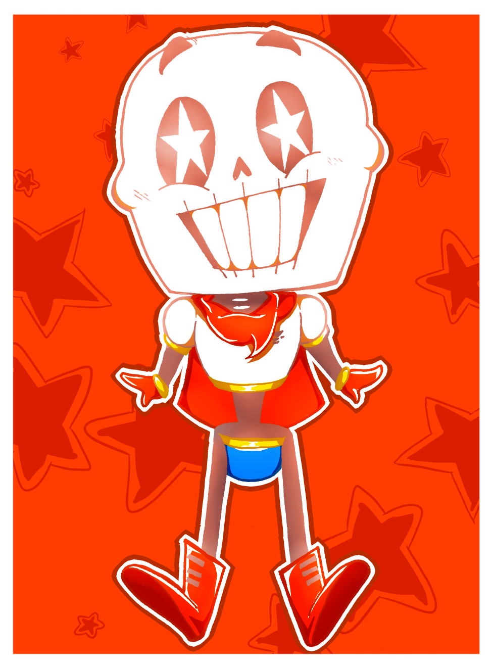 PAPYRUS sticker by MasterTchotchke on DeviantArt
