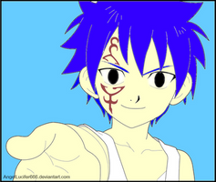 Kid Jellal - LineArt by DlynK