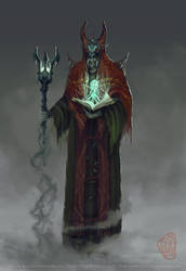 Warlock/Necromancer Character Concept