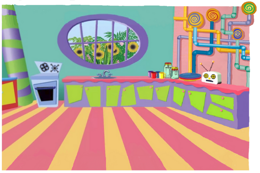 Wiggly Kitchen by bvo23 on DeviantArt