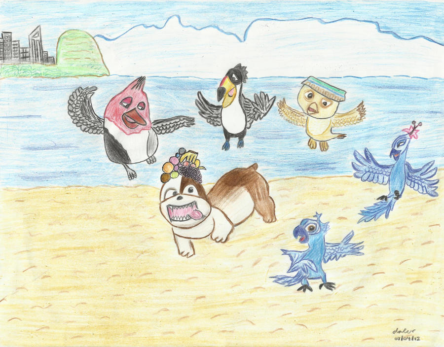 Ridicbird Deviantart Rio Rio The Movie by richdalevillanueva on DeviantArt
