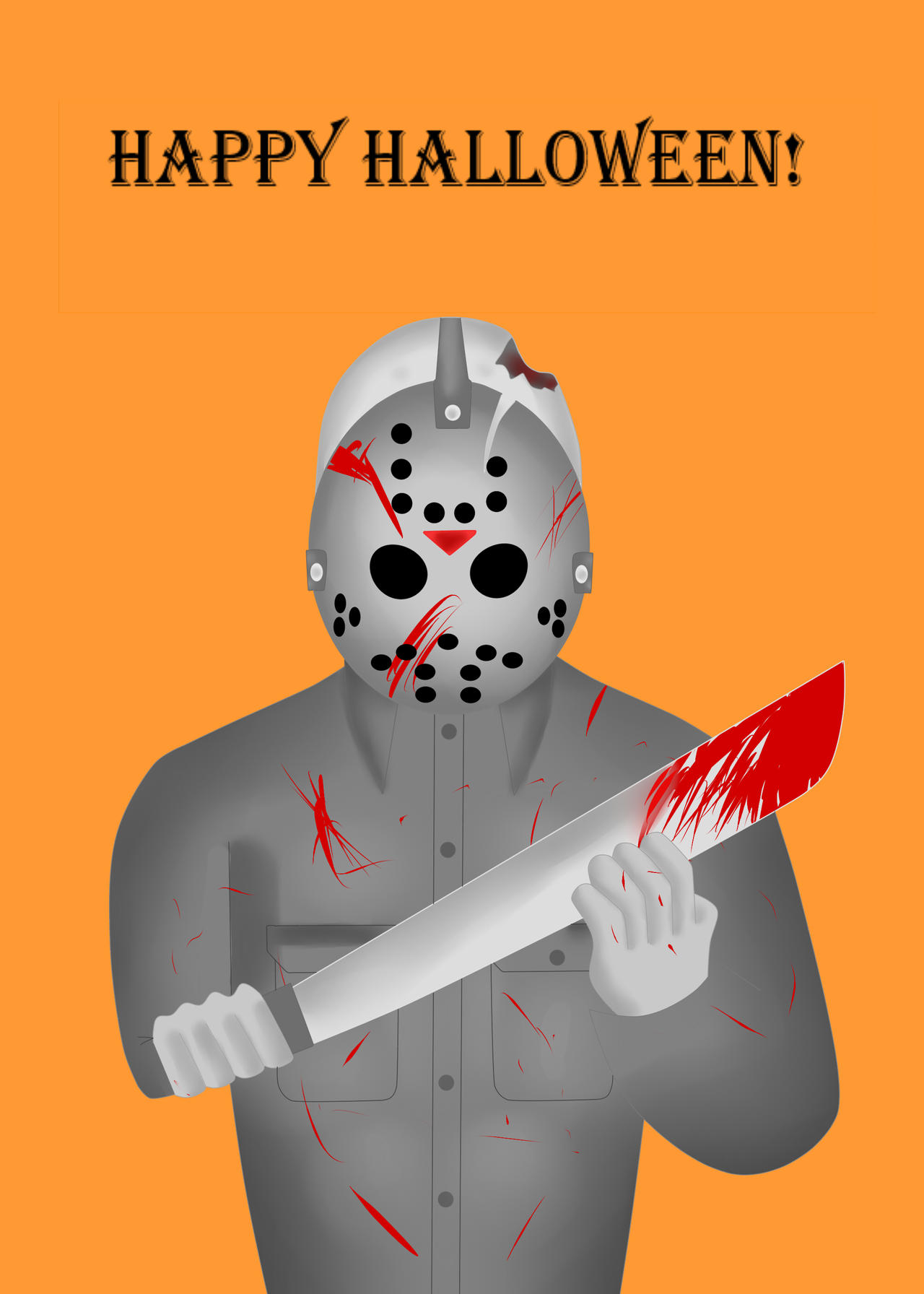 Happy halloween (Jason) by IronChief01 on DeviantArt