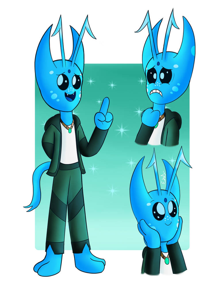 Blue Alien Rust Blue alien! by IronChief01 on DeviantArt