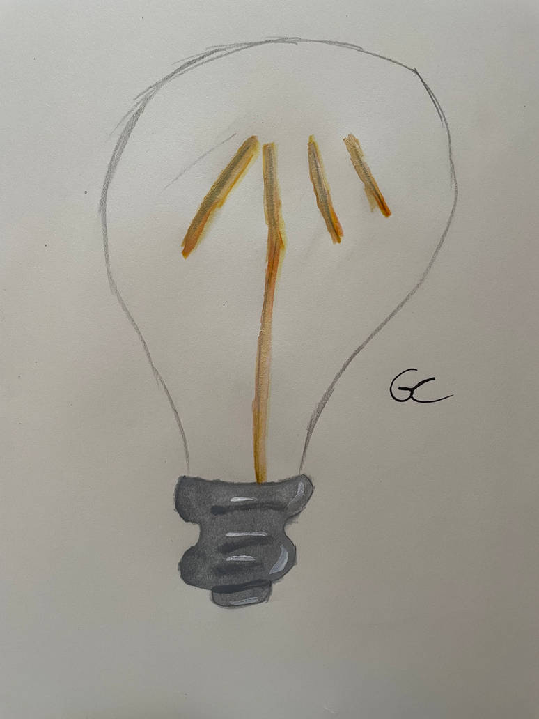 Light Bulb Gd Deviantart Light bulb by Gillian9813 on DeviantArt
