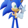 Sonic Pose (Team Sonic Racing)