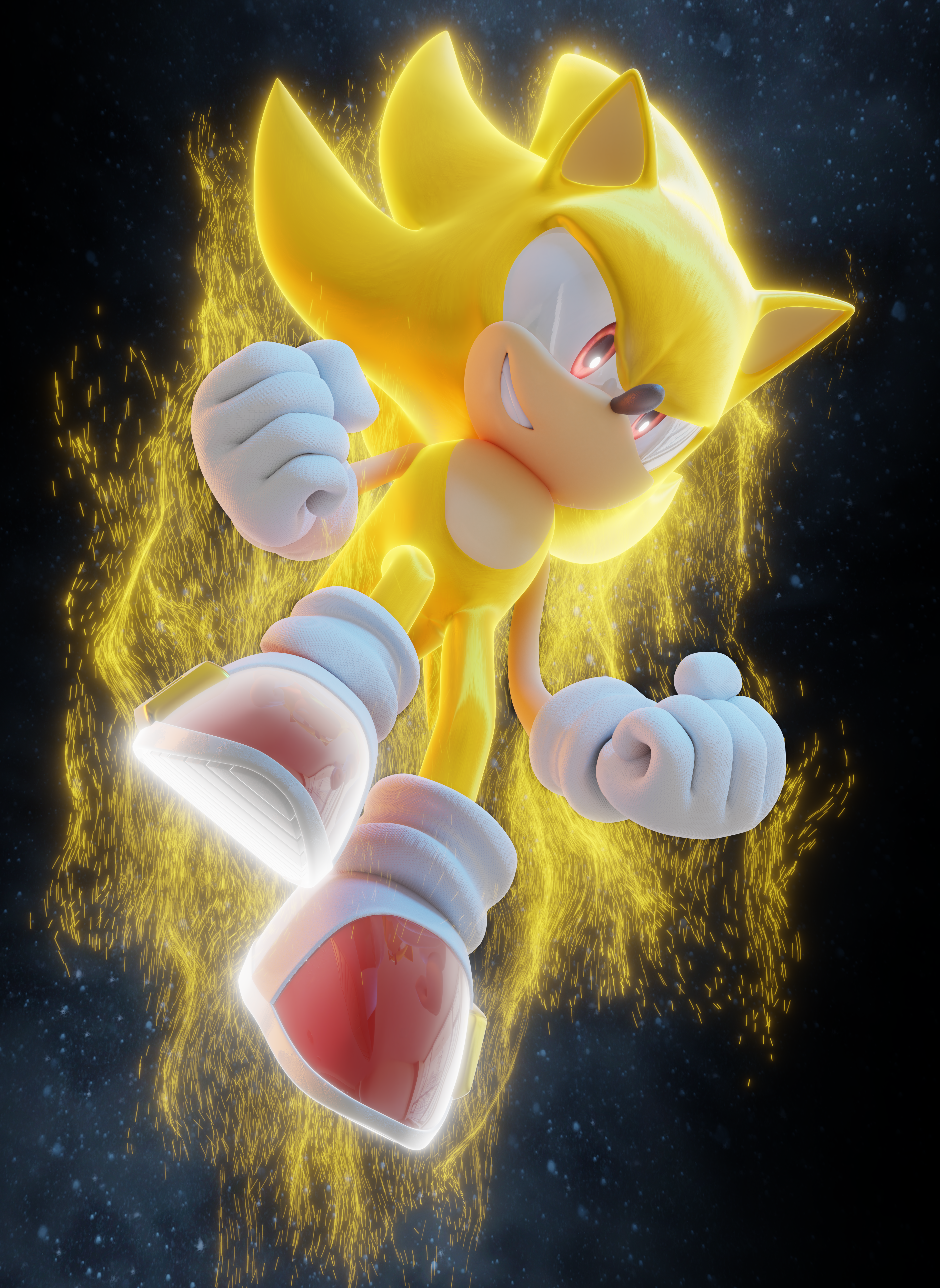 Super Sonic Style! (No Aura) by TBSF-YT on DeviantArt