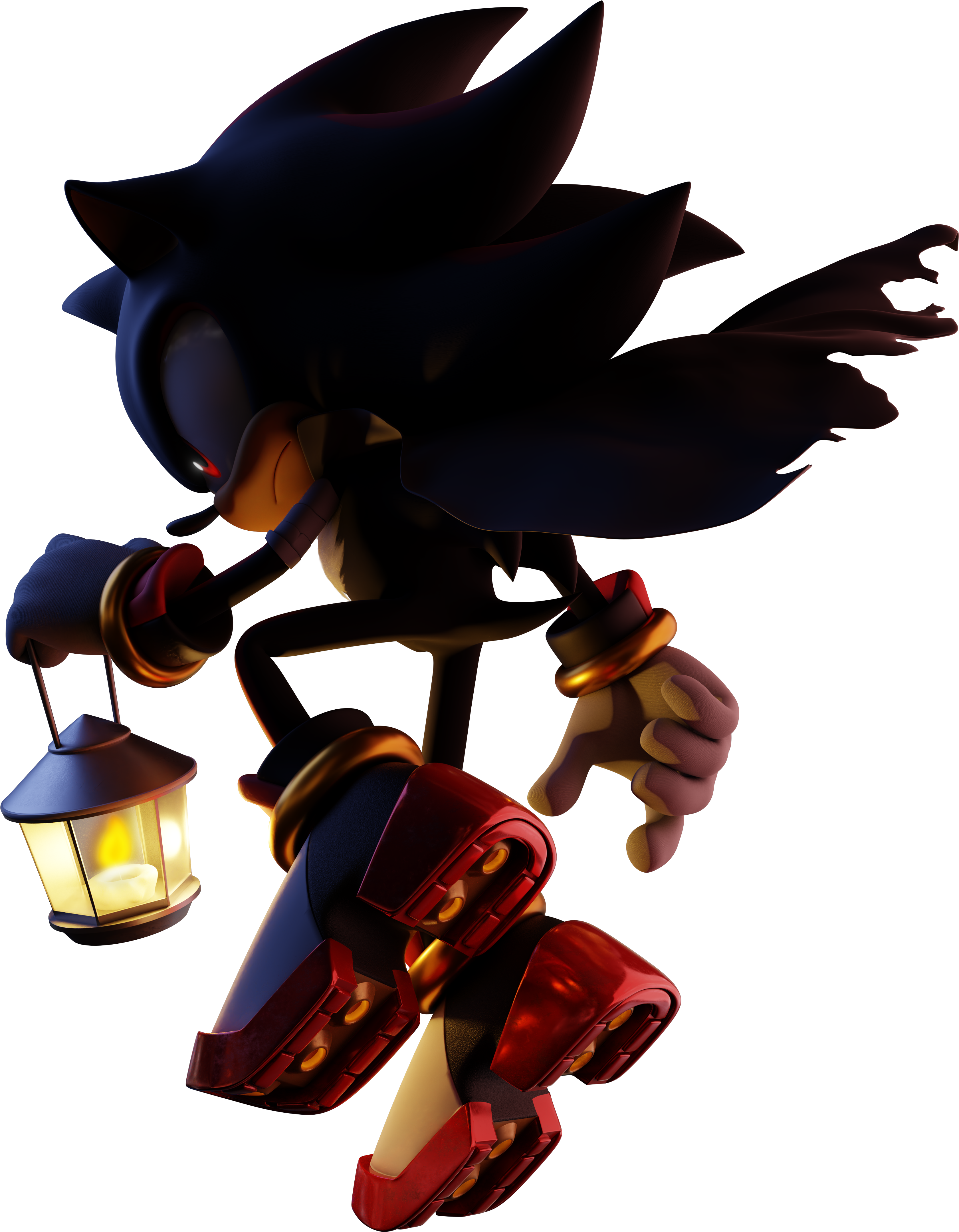 Dark Sonic by spoonScribble on DeviantArt