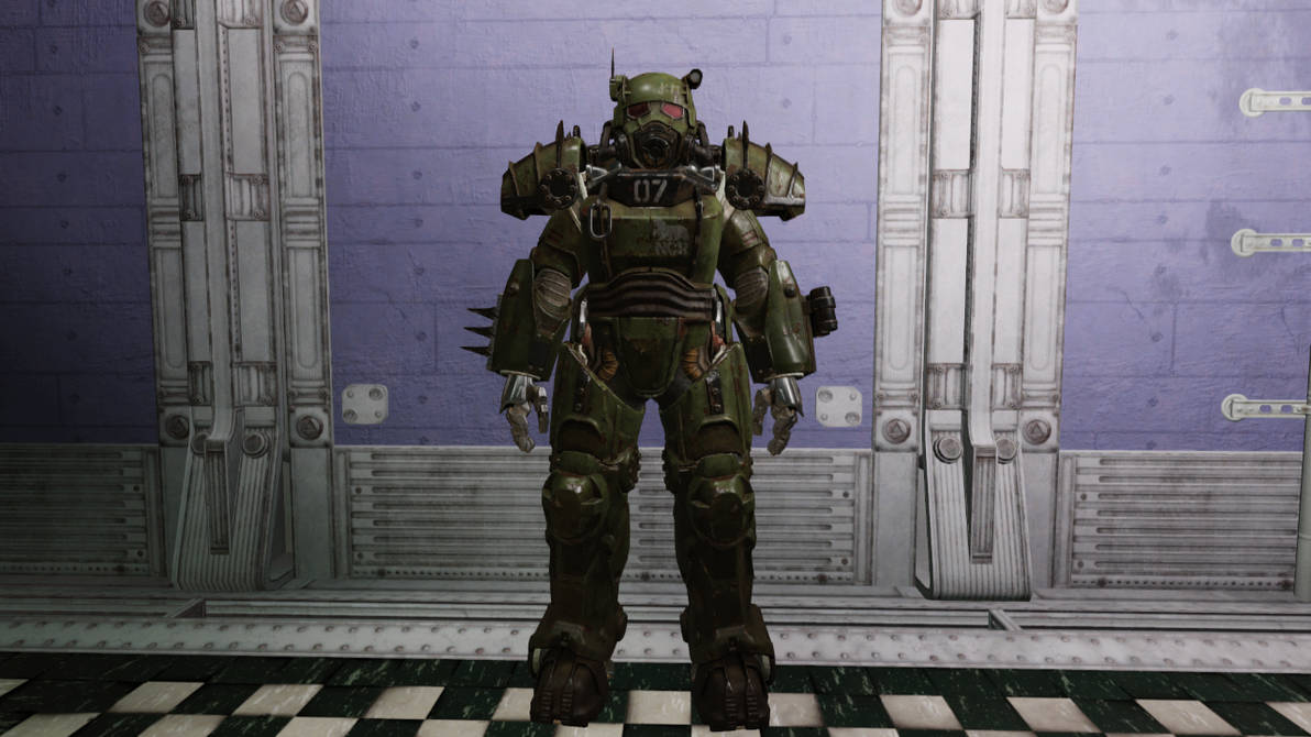Fallout 76: NCR Ranger Power Armor by HORNET22294 on DeviantArt