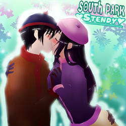 South Park Anime - Stendy Kiss