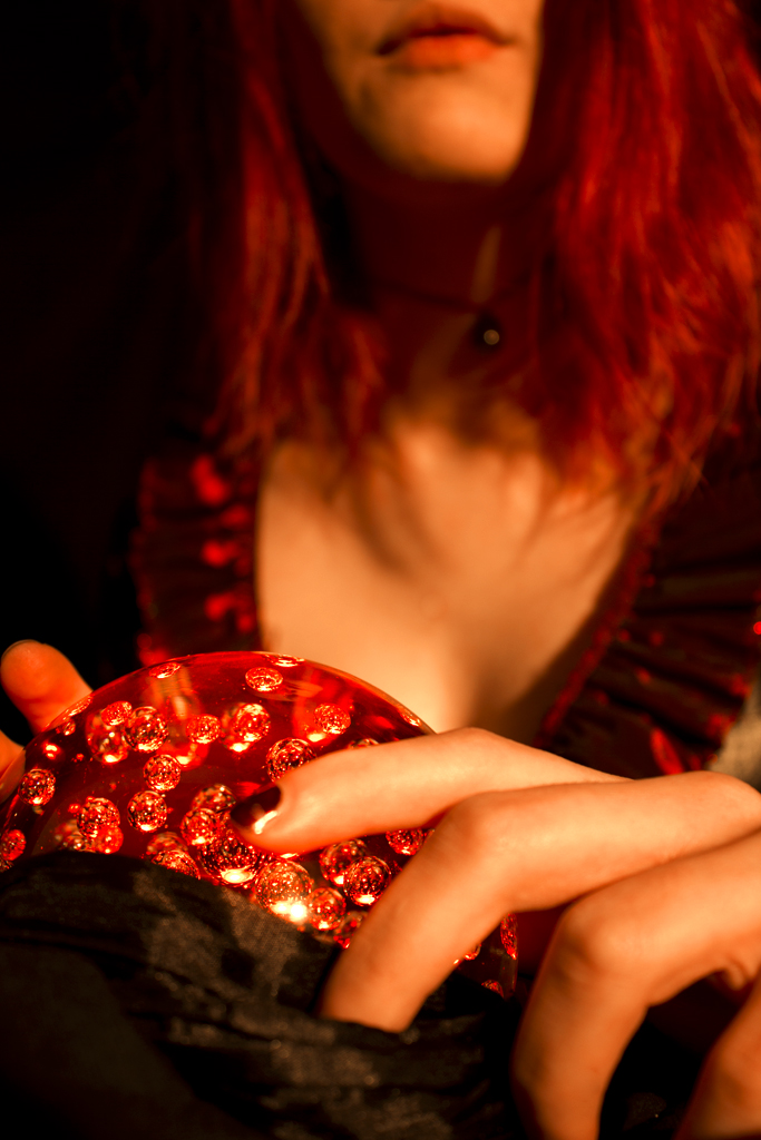 Photography - Fortune Teller Sphere red