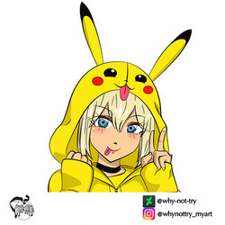 Pokemon - Pikachugirl WAS