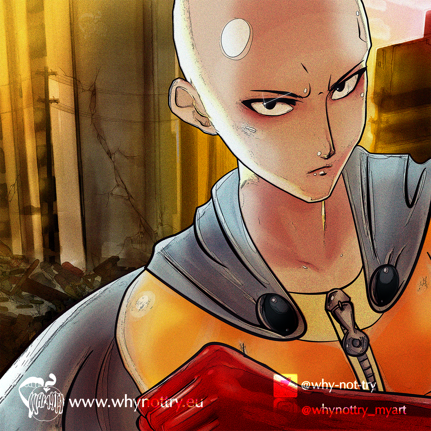 Saitama👊  One punch man, One punch man anime, Saitama one punch