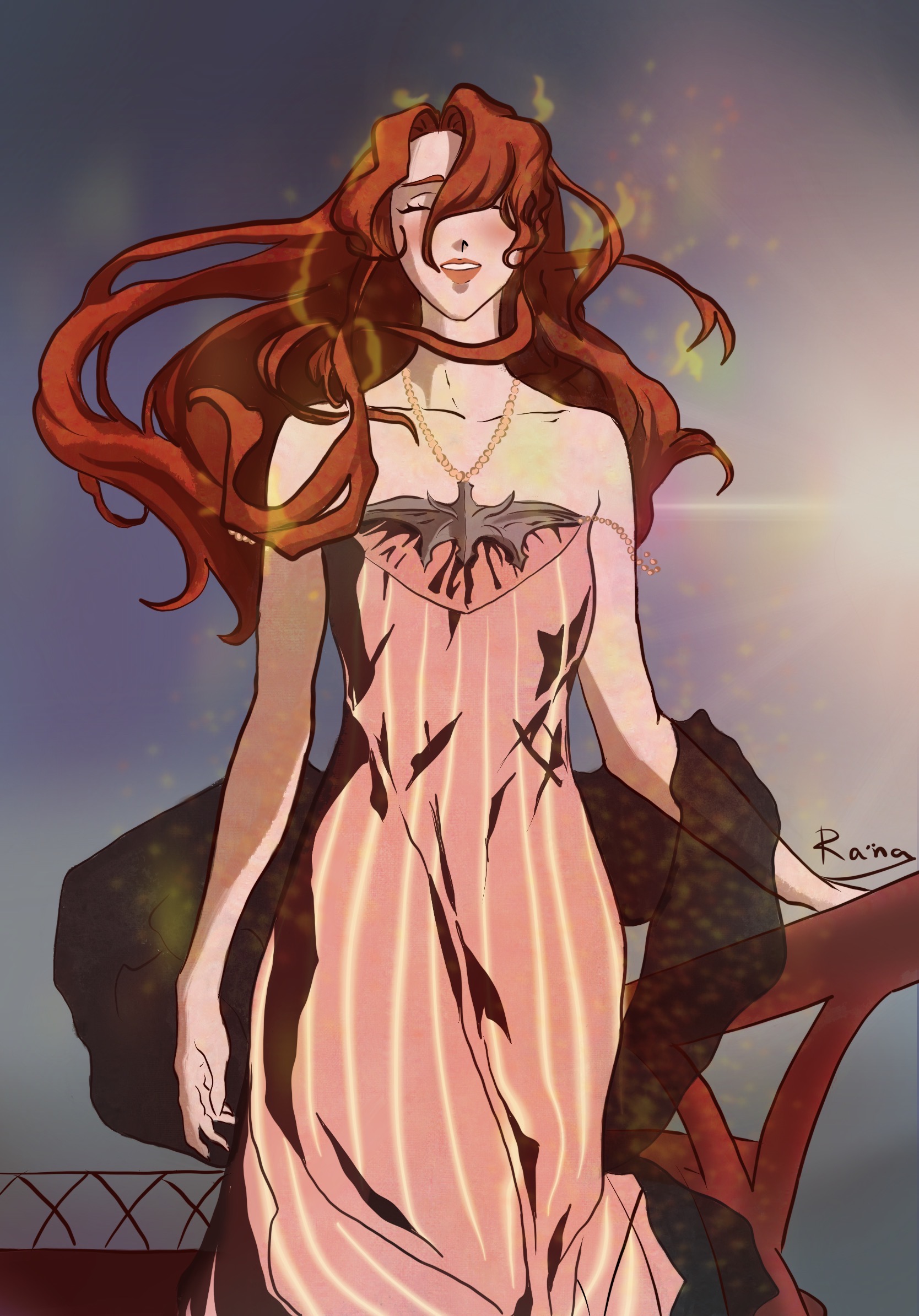 Really liked Lenore's design in the anime, so I drew her! : r/castlevania
