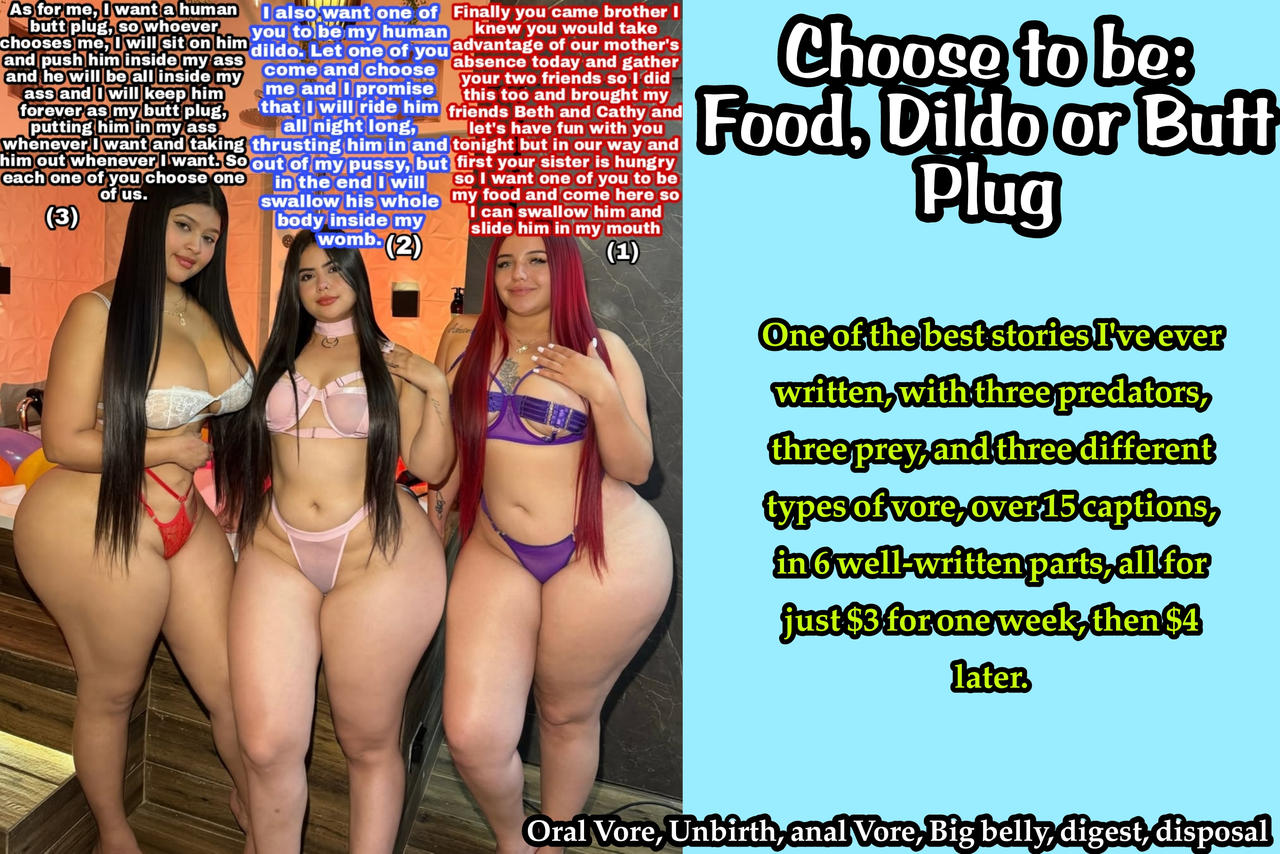 being food or dildo or buttplug? _ 6Part Story by Sico-vore on DeviantArt being food or dildo or buttplug? _ 6Part Story by Sico-vore on DeviantArt