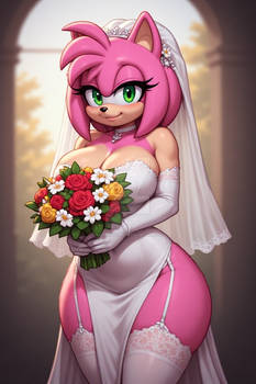 Bride Amy Rose