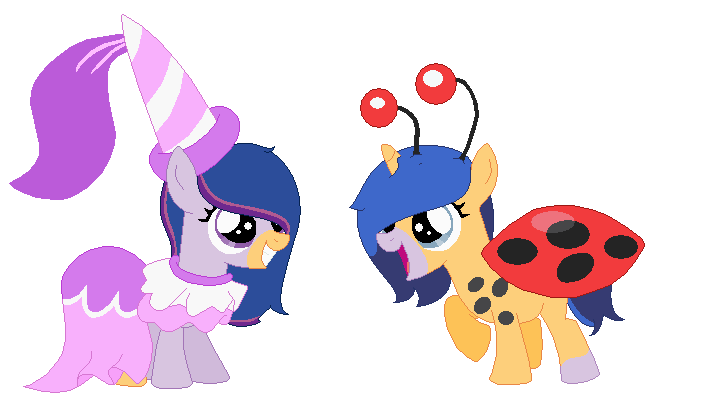 Princess Star Decade and Lady bug Nova Burst