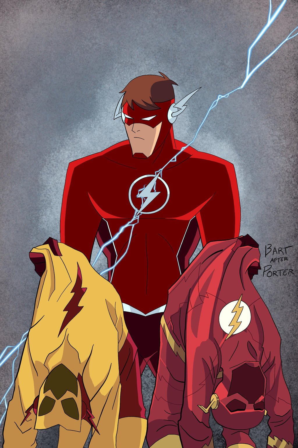Flash Annual 1 Cover Animated Style by Tyraknifesaurus on DeviantArt