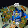 Batman/ TMNT Cover BatB/1989 Animated Style