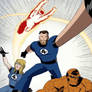Fantastic Four 570 Cover Animated Style