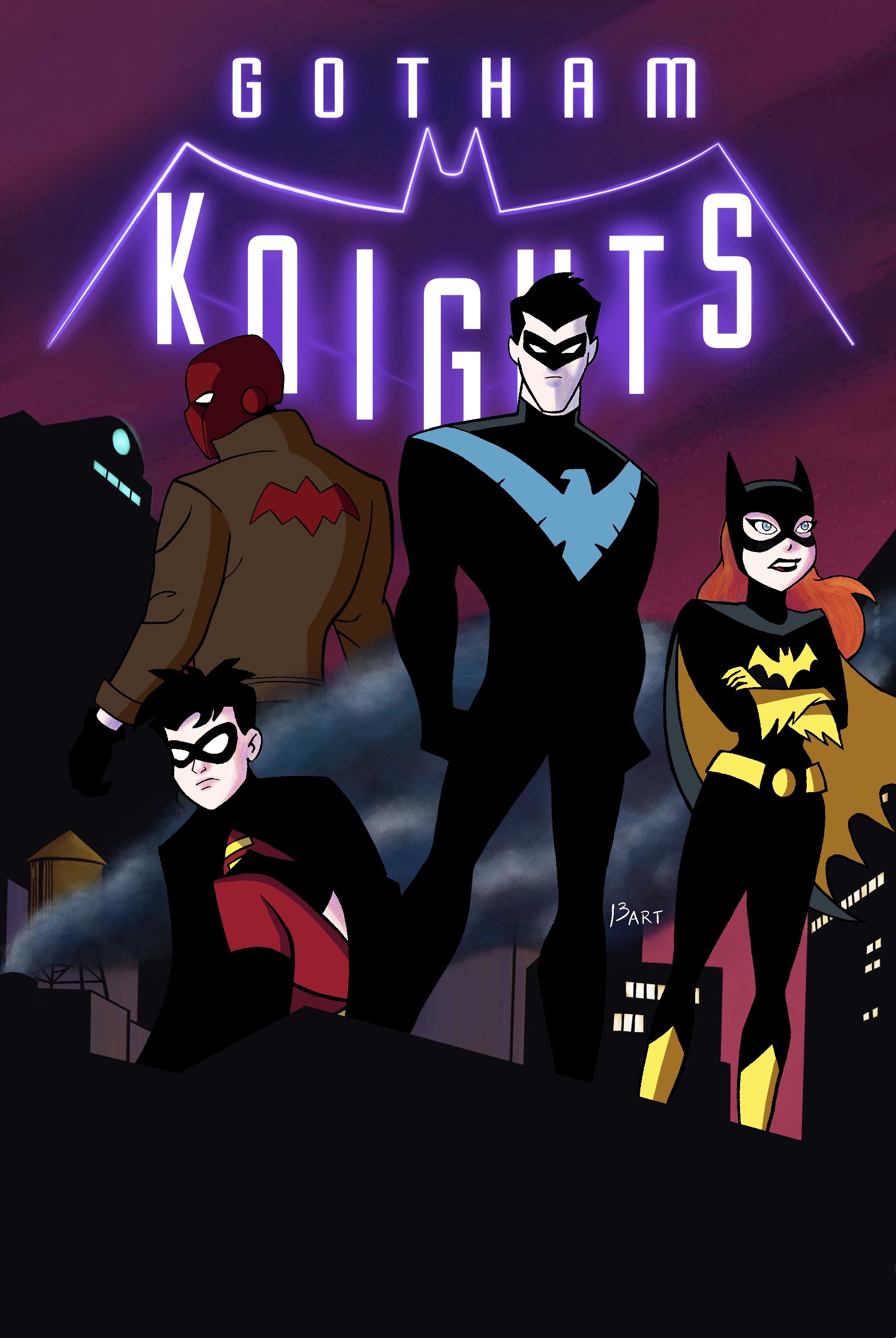 Gotham Knights Animated Style by Tyraknifesaurus on DeviantArt Gotham Knights Animated Style by Tyraknifesaurus on DeviantArt