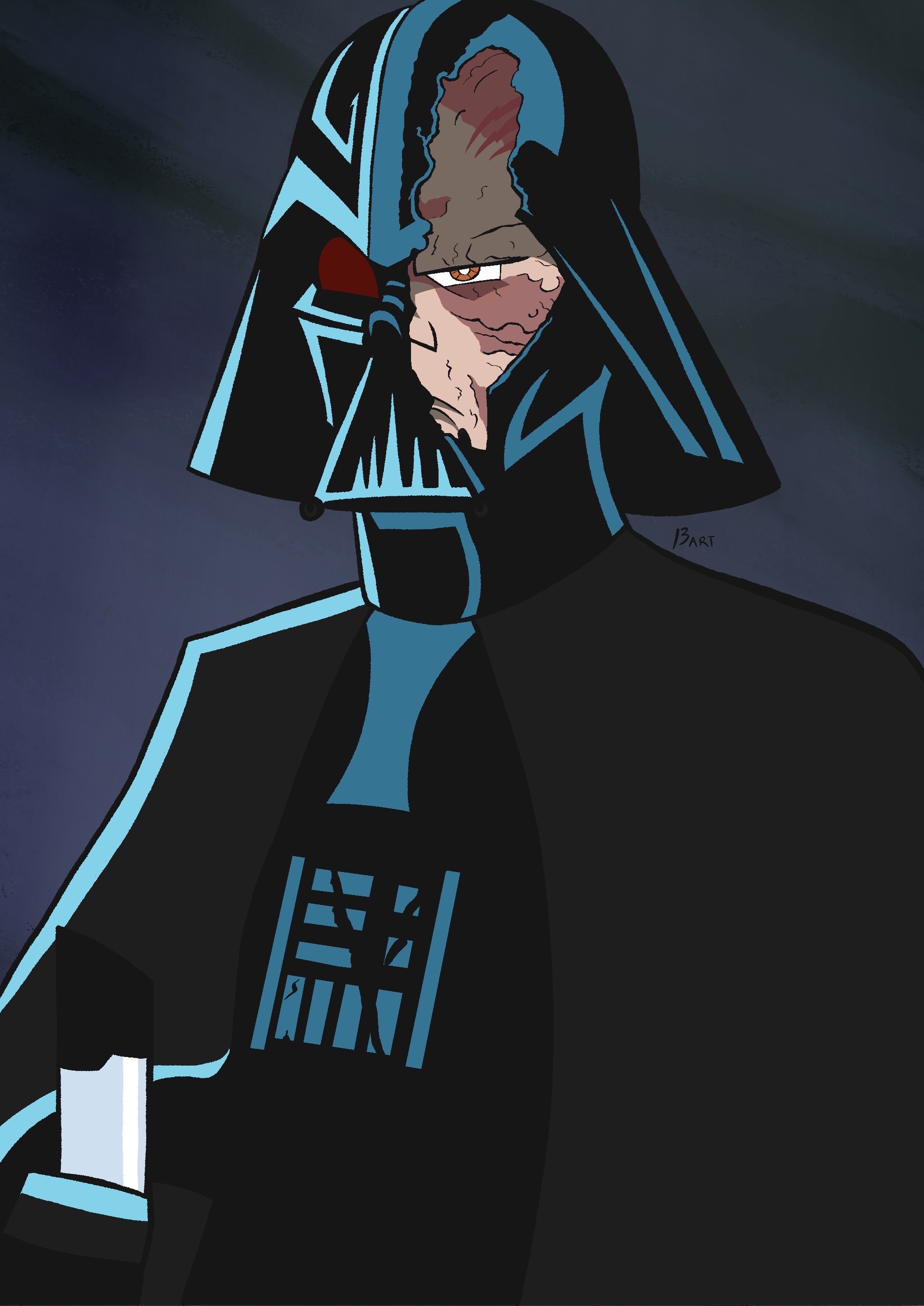 Darth Vader CW 2003 Style by Tyraknifesaurus on DeviantArt