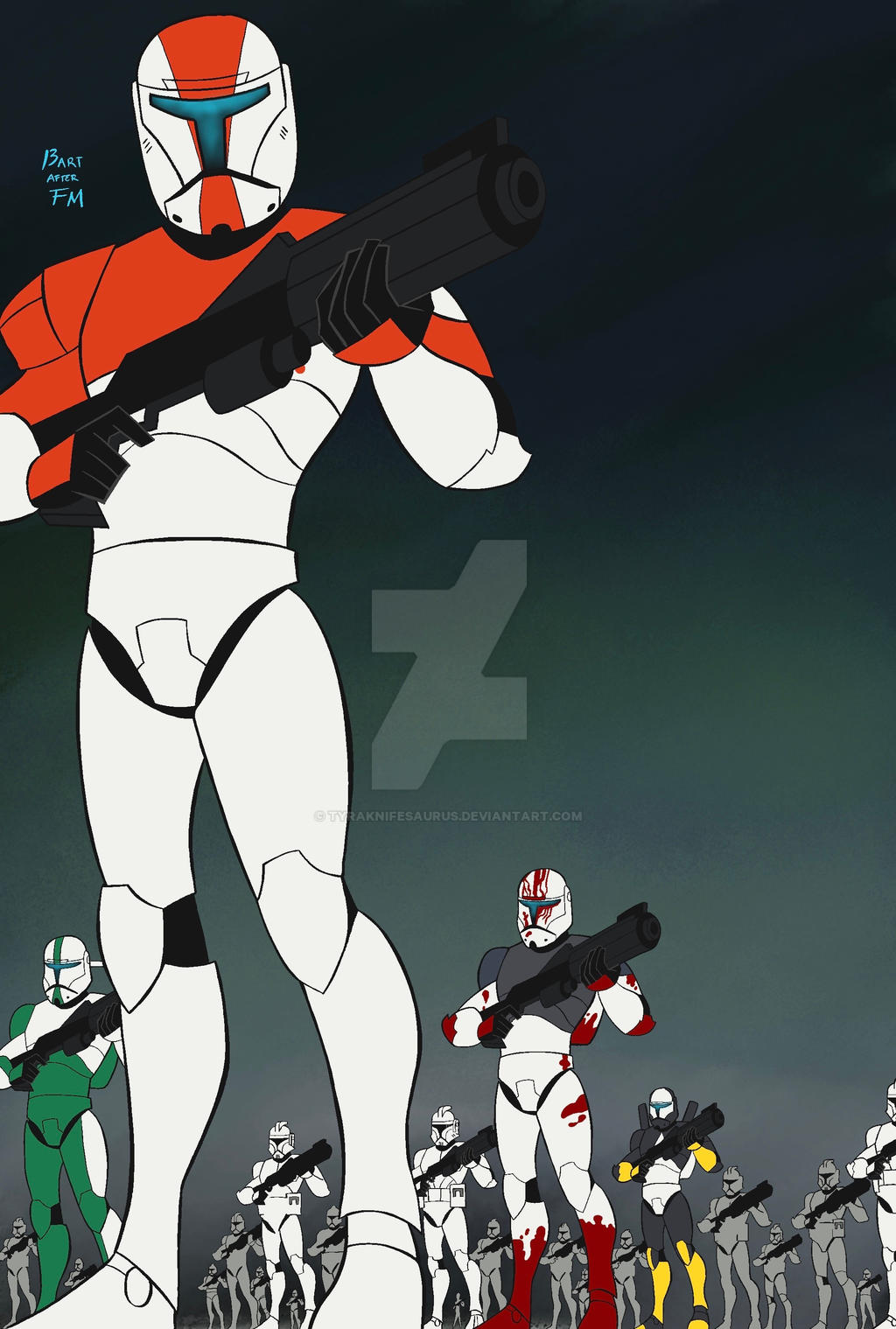 Republic Commando CW 2003 Style by Tyraknifesaurus on DeviantArt