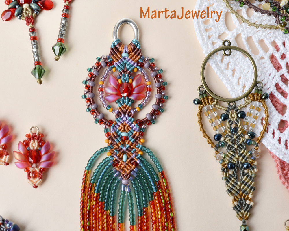 Macrame Pendants