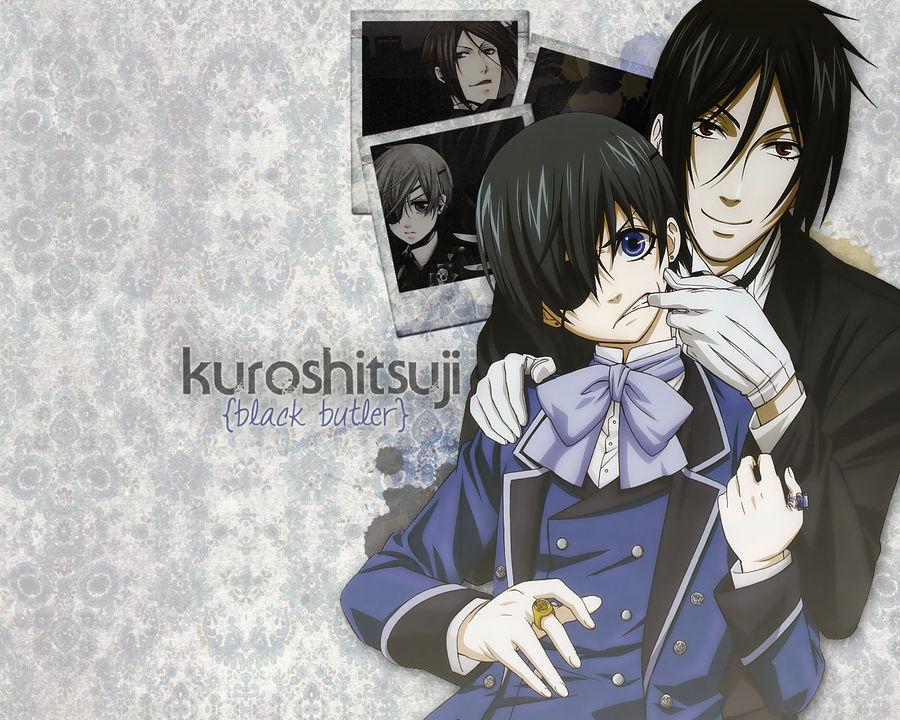 Ciel and Sebastian Wallpaper