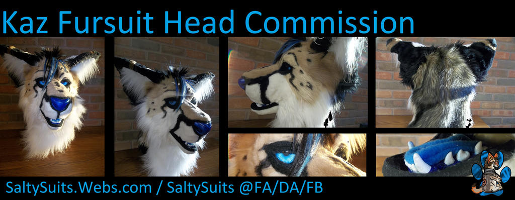 Kaz Fursuit Head Commission