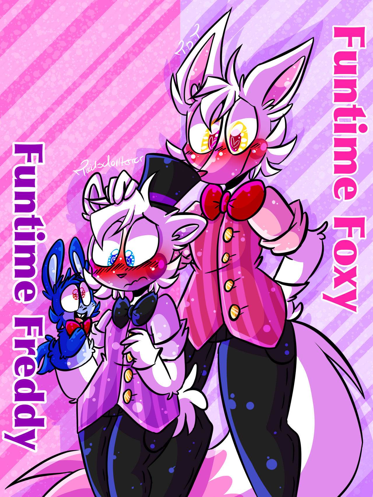 Funtime Foxy Funtime Freddy and Foxy by tailsdollterror on DeviantArt