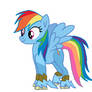 Rainbowdash Becoming A G5 Pony Tf 03