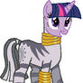 Alicorn Twilight becoming Zecora tf 08