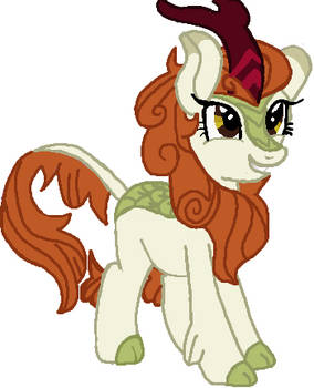 Alicorn Twilight becoming Autumn Blaze tf 13