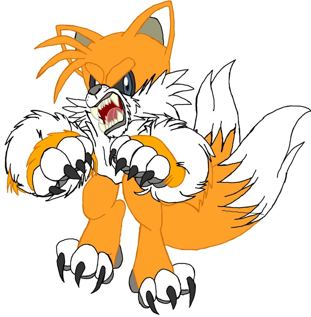 Deviantart Tail Mutation Tails becoming a weretail tf 10 by qjosh on DeviantArt
