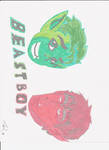 Beast Boy No Outlines by sandburial913