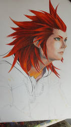 Axel/Lea - Kingdom Hearts 3 WIP 2