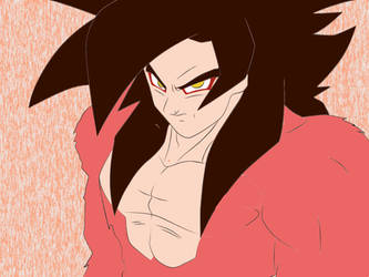 Goku SSJ4 by Lulumgreat