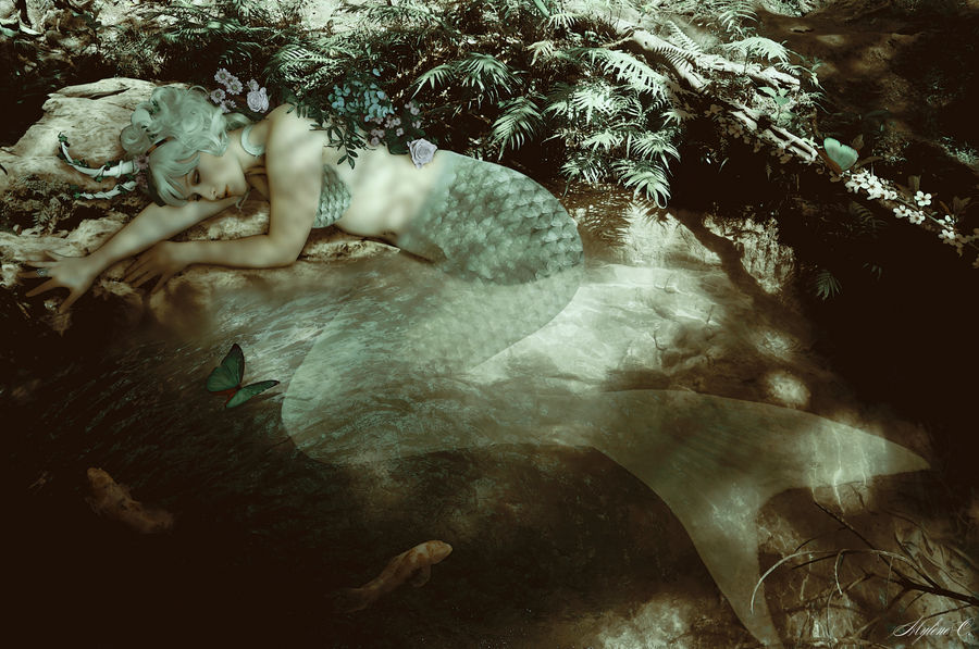 Forest Mermaid by Mylene-C