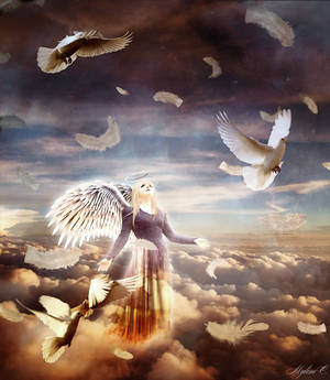 Angel of the Sky by Mylene-C
