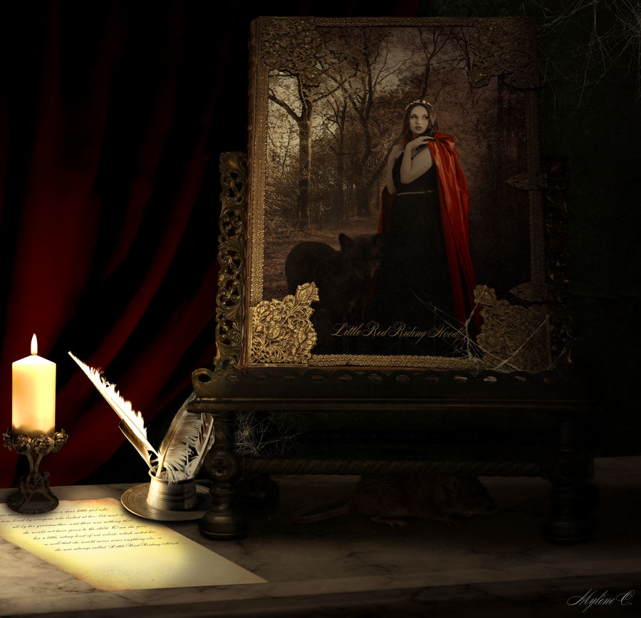 While the wolf isn't here... by Mylene-C