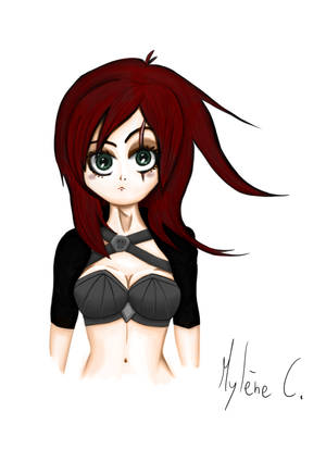 Katarina Digital Painting + Speed Painting by Mylene-C Katarina Digital Painting + Speed Painting by Mylene-C